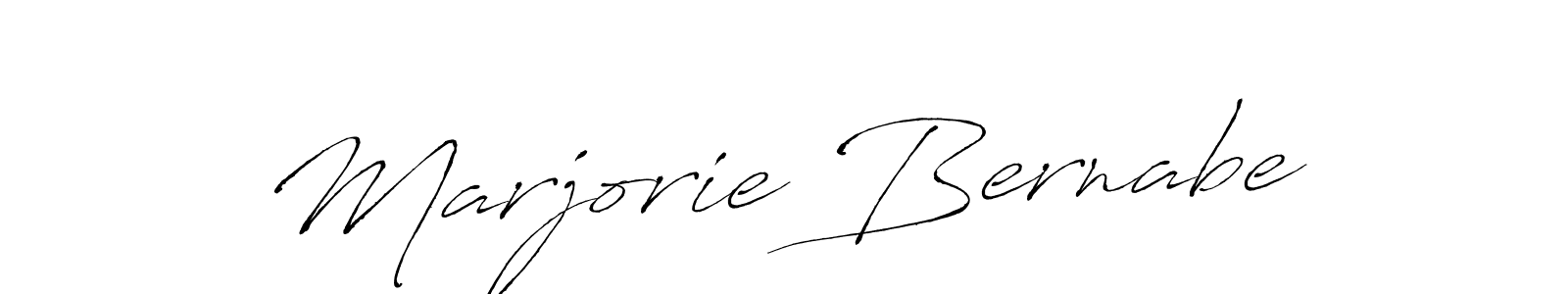 You should practise on your own different ways (Antro_Vectra) to write your name (Marjorie Bernabe) in signature. don't let someone else do it for you. Marjorie Bernabe signature style 6 images and pictures png