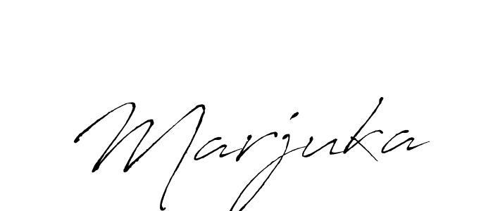 It looks lik you need a new signature style for name Marjuka. Design unique handwritten (Antro_Vectra) signature with our free signature maker in just a few clicks. Marjuka signature style 6 images and pictures png