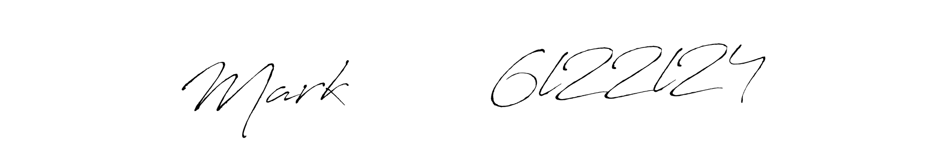 Design your own signature with our free online signature maker. With this signature software, you can create a handwritten (Antro_Vectra) signature for name Mark        6l22l24. Mark        6l22l24 signature style 6 images and pictures png