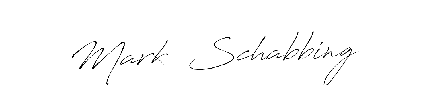 How to make Mark  Schabbing name signature. Use Antro_Vectra style for creating short signs online. This is the latest handwritten sign. Mark  Schabbing signature style 6 images and pictures png