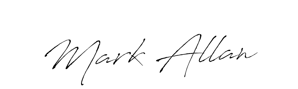 Similarly Antro_Vectra is the best handwritten signature design. Signature creator online .You can use it as an online autograph creator for name Mark Allan. Mark Allan signature style 6 images and pictures png