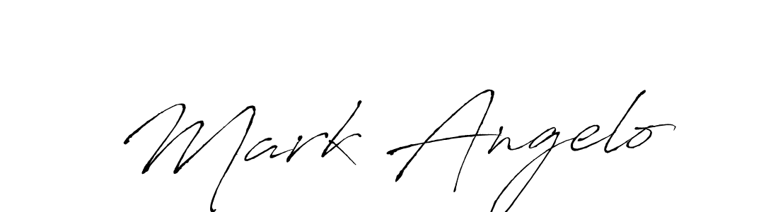 Make a beautiful signature design for name Mark Angelo. With this signature (Antro_Vectra) style, you can create a handwritten signature for free. Mark Angelo signature style 6 images and pictures png