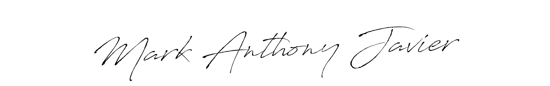 Also we have Mark Anthony Javier name is the best signature style. Create professional handwritten signature collection using Antro_Vectra autograph style. Mark Anthony Javier signature style 6 images and pictures png