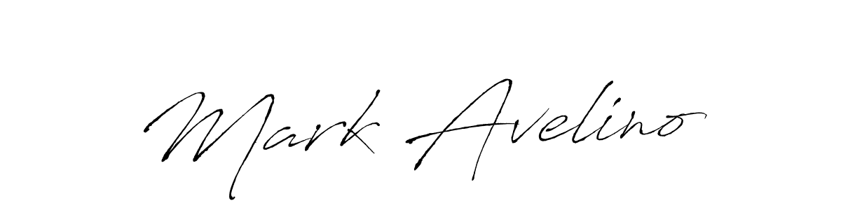 Make a beautiful signature design for name Mark Avelino. With this signature (Antro_Vectra) style, you can create a handwritten signature for free. Mark Avelino signature style 6 images and pictures png