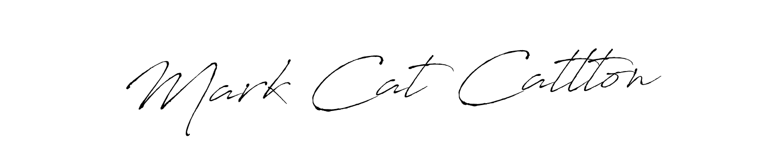 Make a beautiful signature design for name Mark Cat Catlton. With this signature (Antro_Vectra) style, you can create a handwritten signature for free. Mark Cat Catlton signature style 6 images and pictures png