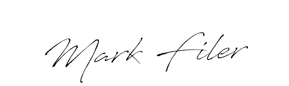 Also we have Mark Filer name is the best signature style. Create professional handwritten signature collection using Antro_Vectra autograph style. Mark Filer signature style 6 images and pictures png