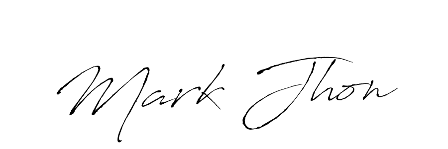 Use a signature maker to create a handwritten signature online. With this signature software, you can design (Antro_Vectra) your own signature for name Mark Jhon. Mark Jhon signature style 6 images and pictures png