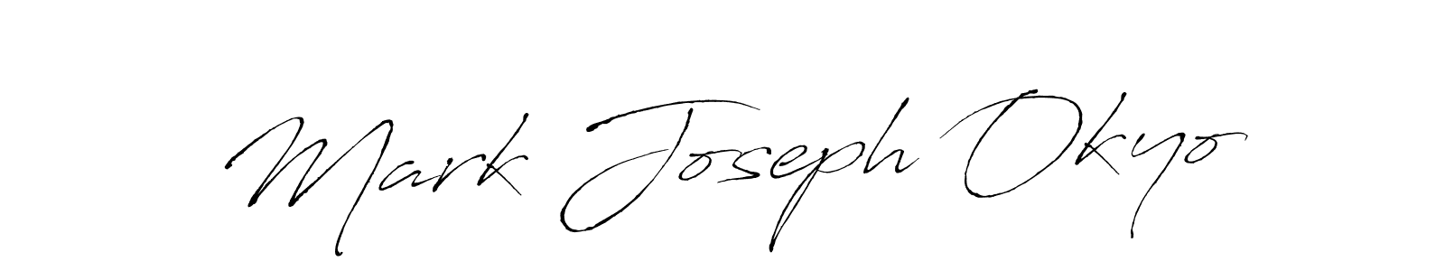 Antro_Vectra is a professional signature style that is perfect for those who want to add a touch of class to their signature. It is also a great choice for those who want to make their signature more unique. Get Mark Joseph Okyo name to fancy signature for free. Mark Joseph Okyo signature style 6 images and pictures png