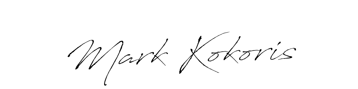It looks lik you need a new signature style for name Mark Kokoris. Design unique handwritten (Antro_Vectra) signature with our free signature maker in just a few clicks. Mark Kokoris signature style 6 images and pictures png