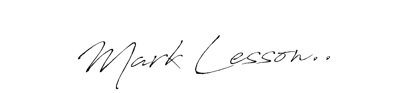 How to make Mark Lesson.. name signature. Use Antro_Vectra style for creating short signs online. This is the latest handwritten sign. Mark Lesson.. signature style 6 images and pictures png