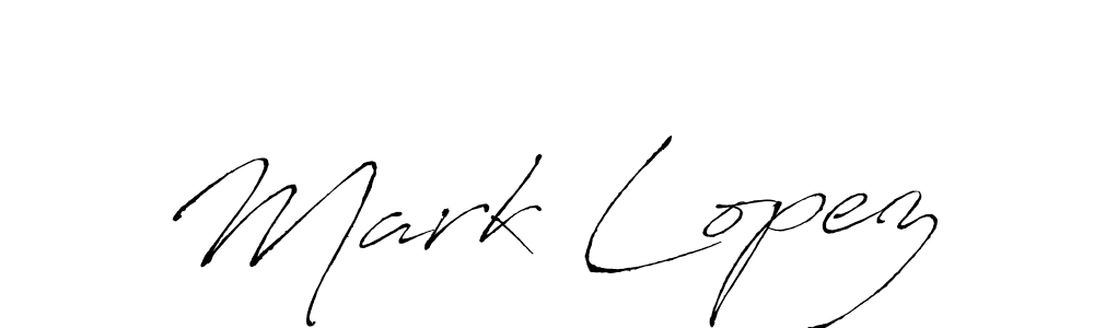 Create a beautiful signature design for name Mark Lopez. With this signature (Antro_Vectra) fonts, you can make a handwritten signature for free. Mark Lopez signature style 6 images and pictures png