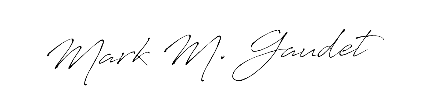 Once you've used our free online signature maker to create your best signature Antro_Vectra style, it's time to enjoy all of the benefits that Mark M. Gaudet name signing documents. Mark M. Gaudet signature style 6 images and pictures png