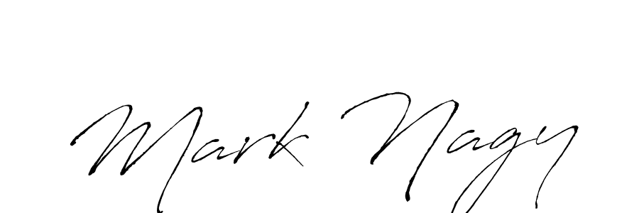 Design your own signature with our free online signature maker. With this signature software, you can create a handwritten (Antro_Vectra) signature for name Mark Nagy. Mark Nagy signature style 6 images and pictures png