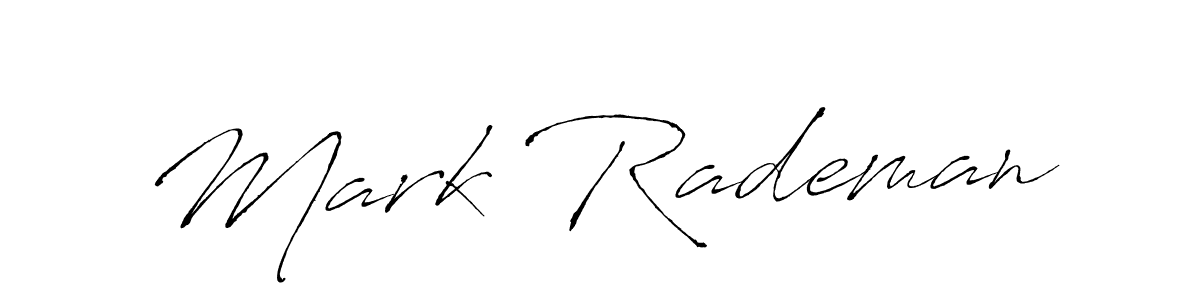 How to make Mark Rademan signature? Antro_Vectra is a professional autograph style. Create handwritten signature for Mark Rademan name. Mark Rademan signature style 6 images and pictures png