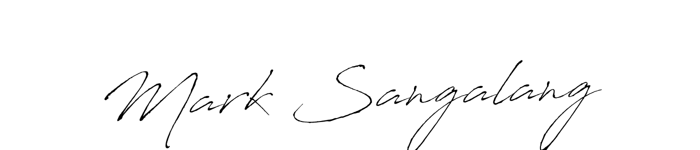 Once you've used our free online signature maker to create your best signature Antro_Vectra style, it's time to enjoy all of the benefits that Mark Sangalang name signing documents. Mark Sangalang signature style 6 images and pictures png