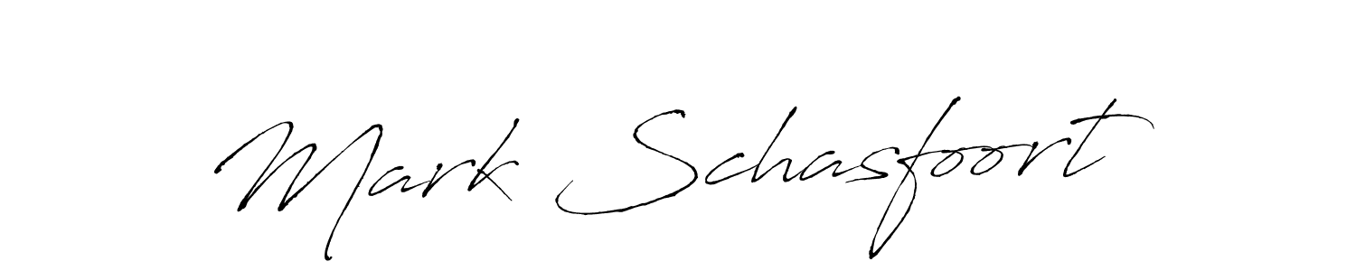 Mark Schasfoort stylish signature style. Best Handwritten Sign (Antro_Vectra) for my name. Handwritten Signature Collection Ideas for my name Mark Schasfoort. Mark Schasfoort signature style 6 images and pictures png