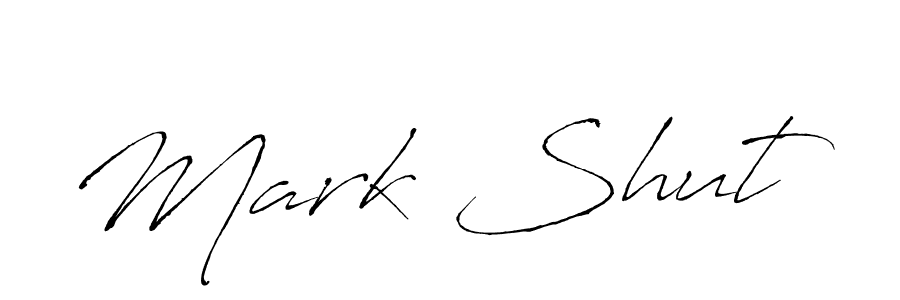 It looks lik you need a new signature style for name Mark Shut. Design unique handwritten (Antro_Vectra) signature with our free signature maker in just a few clicks. Mark Shut signature style 6 images and pictures png