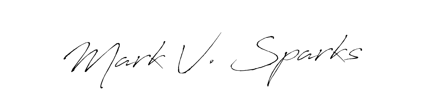 Make a beautiful signature design for name Mark V. Sparks. Use this online signature maker to create a handwritten signature for free. Mark V. Sparks signature style 6 images and pictures png