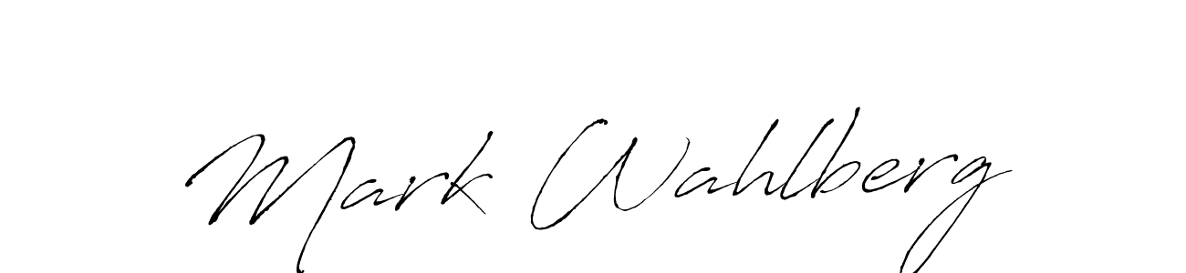 How to make Mark Wahlberg name signature. Use Antro_Vectra style for creating short signs online. This is the latest handwritten sign. Mark Wahlberg signature style 6 images and pictures png