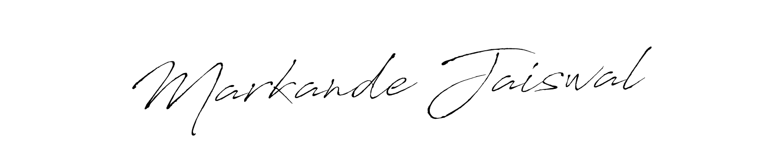 You should practise on your own different ways (Antro_Vectra) to write your name (Markande Jaiswal) in signature. don't let someone else do it for you. Markande Jaiswal signature style 6 images and pictures png