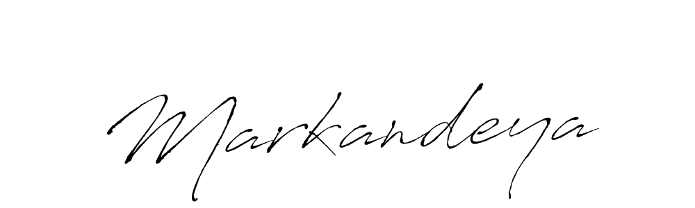 How to make Markandeya signature? Antro_Vectra is a professional autograph style. Create handwritten signature for Markandeya name. Markandeya signature style 6 images and pictures png