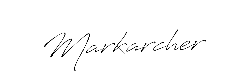How to make Markarcher signature? Antro_Vectra is a professional autograph style. Create handwritten signature for Markarcher name. Markarcher signature style 6 images and pictures png