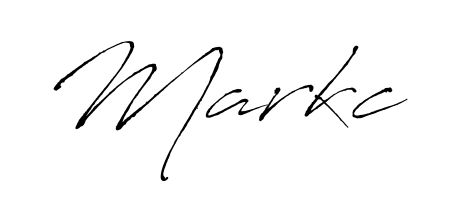 Transform the name Markc into a signature masterpiece using Antro_Vectra font. Ideal for photographers, artists, and creators looking for watermarks. Markc signature style 6 images and pictures png