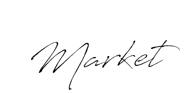 Create a beautiful signature design for name Market. With this signature (Antro_Vectra) fonts, you can make a handwritten signature for free. Market signature style 6 images and pictures png