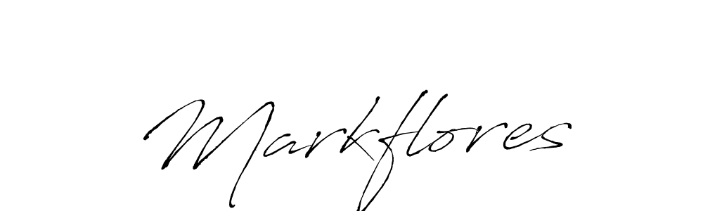How to make Markflores signature? Antro_Vectra is a professional autograph style. Create handwritten signature for Markflores name. Markflores signature style 6 images and pictures png