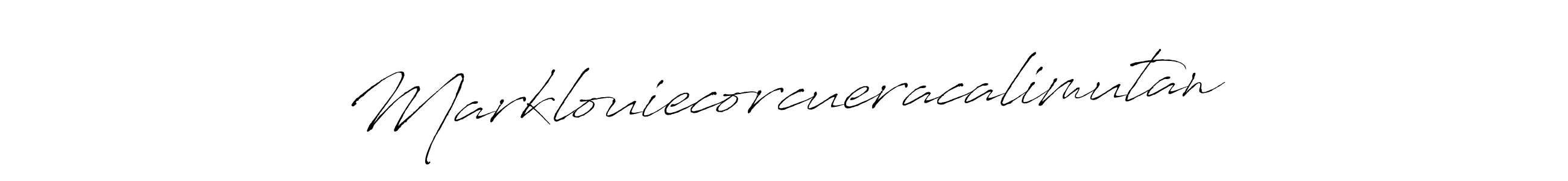 See photos of Marklouiecorcueracalimutan official signature by Spectra . Check more albums & portfolios. Read reviews & check more about Antro_Vectra font. Marklouiecorcueracalimutan signature style 6 images and pictures png