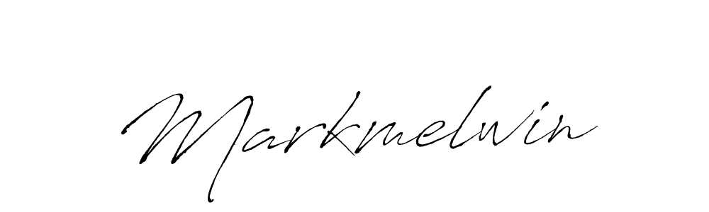 Create a beautiful signature design for name Markmelwin. With this signature (Antro_Vectra) fonts, you can make a handwritten signature for free. Markmelwin signature style 6 images and pictures png