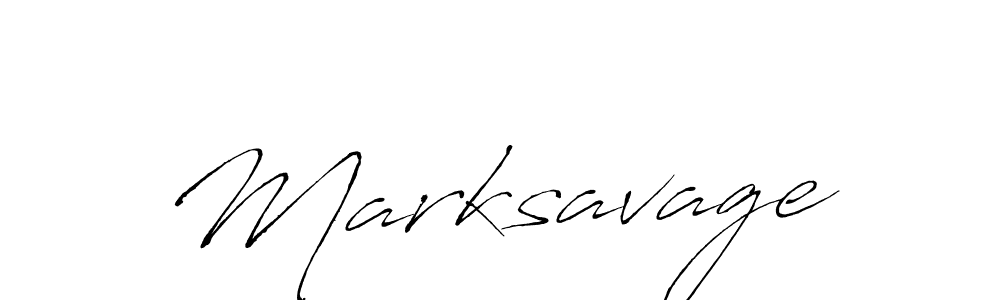 Make a beautiful signature design for name Marksavage. With this signature (Antro_Vectra) style, you can create a handwritten signature for free. Marksavage signature style 6 images and pictures png