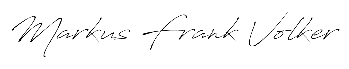 Designed for modern professionals: Markus Frank Volker name signature crafted with Antro_Vectra script. Ready for digital PDF workflows. Markus Frank Volker signature style 6 images and pictures png