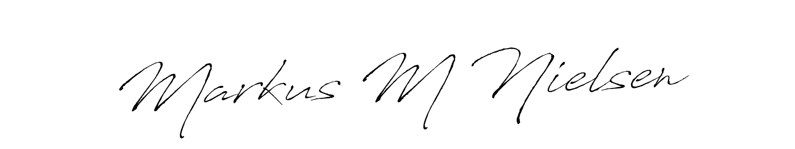 You should practise on your own different ways (Antro_Vectra) to write your name (Markus M Nielsen) in signature. don't let someone else do it for you. Markus M Nielsen signature style 6 images and pictures png
