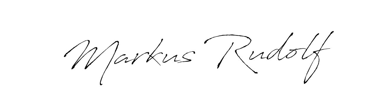 Make a beautiful signature design for name Markus Rudolf. With this signature (Antro_Vectra) style, you can create a handwritten signature for free. Markus Rudolf signature style 6 images and pictures png