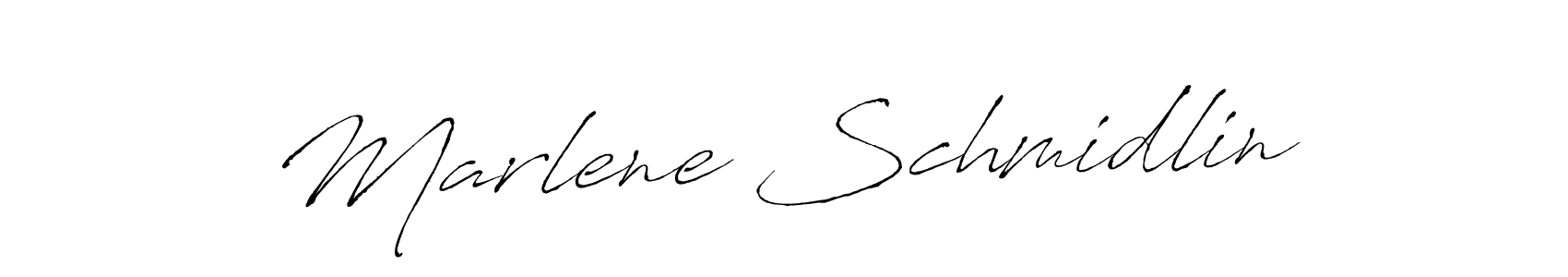 Use a signature maker to create a handwritten signature online. With this signature software, you can design (Antro_Vectra) your own signature for name Marlene Schmidlin. Marlene Schmidlin signature style 6 images and pictures png