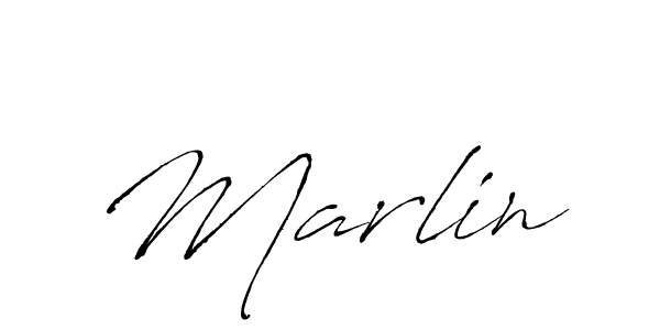 Design your own signature with our free online signature maker. With this signature software, you can create a handwritten (Antro_Vectra) signature for name Marlin. Marlin signature style 6 images and pictures png