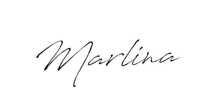 Antro_Vectra is a professional signature style that is perfect for those who want to add a touch of class to their signature. It is also a great choice for those who want to make their signature more unique. Get Marlina name to fancy signature for free. Marlina signature style 6 images and pictures png