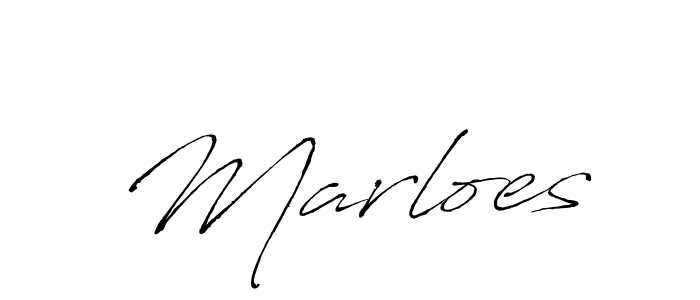 How to make Marloes signature? Antro_Vectra is a professional autograph style. Create handwritten signature for Marloes name. Marloes signature style 6 images and pictures png