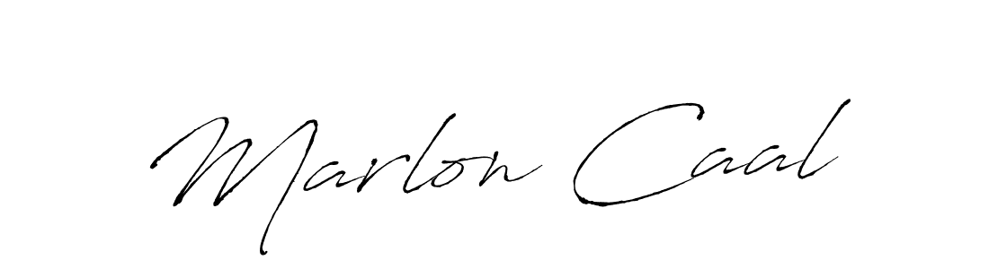 Create a beautiful signature design for name Marlon Caal. With this signature (Antro_Vectra) fonts, you can make a handwritten signature for free. Marlon Caal signature style 6 images and pictures png