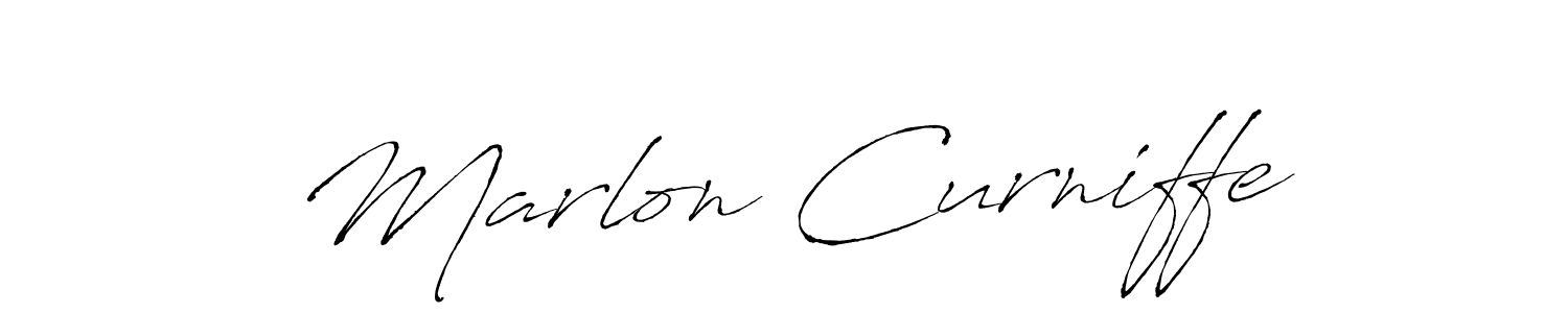Also we have Marlon Curniffe name is the best signature style. Create professional handwritten signature collection using Antro_Vectra autograph style. Marlon Curniffe signature style 6 images and pictures png