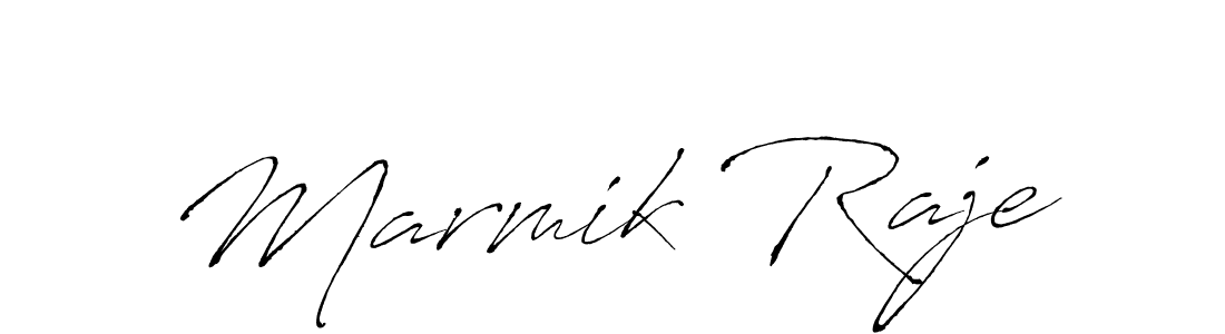 Use a signature maker to create a handwritten signature online. With this signature software, you can design (Antro_Vectra) your own signature for name Marmik Raje. Marmik Raje signature style 6 images and pictures png