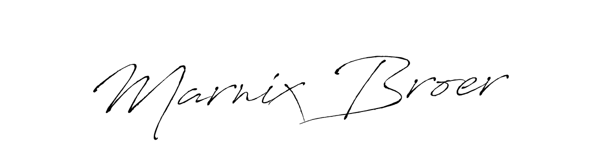 Use a signature maker to create a handwritten signature online. With this signature software, you can design (Antro_Vectra) your own signature for name Marnix Broer. Marnix Broer signature style 6 images and pictures png