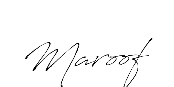 Antro_Vectra is a professional signature style that is perfect for those who want to add a touch of class to their signature. It is also a great choice for those who want to make their signature more unique. Get Maroof name to fancy signature for free. Maroof signature style 6 images and pictures png