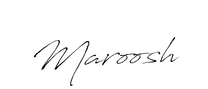 It looks lik you need a new signature style for name Maroosh. Design unique handwritten (Antro_Vectra) signature with our free signature maker in just a few clicks. Maroosh signature style 6 images and pictures png