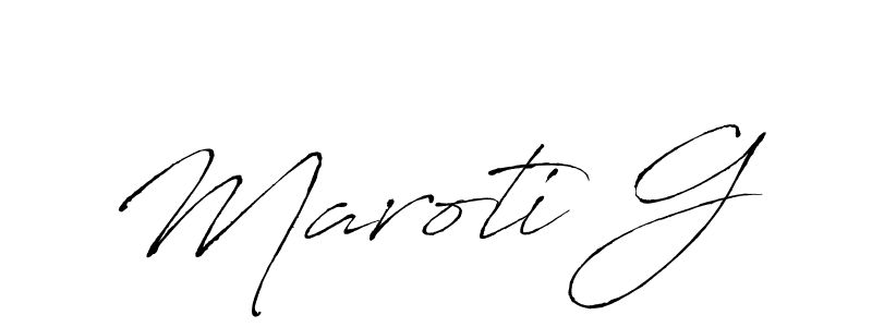 It looks lik you need a new signature style for name Maroti G. Design unique handwritten (Antro_Vectra) signature with our free signature maker in just a few clicks. Maroti G signature style 6 images and pictures png