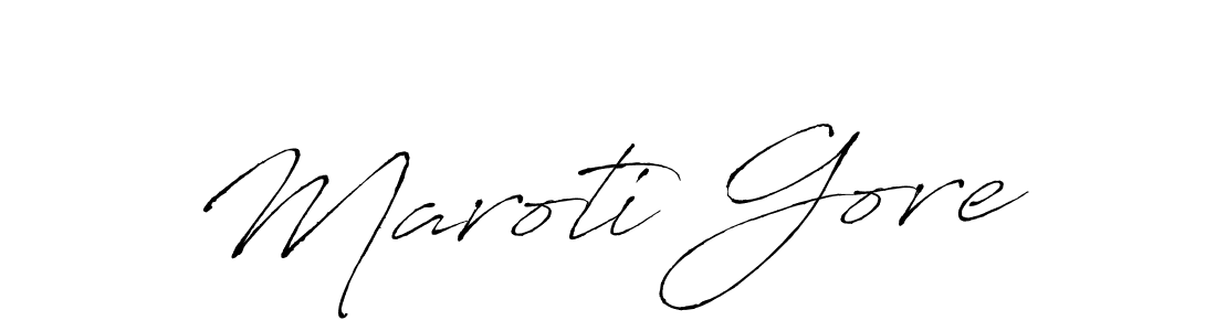 It looks lik you need a new signature style for name Maroti Gore. Design unique handwritten (Antro_Vectra) signature with our free signature maker in just a few clicks. Maroti Gore signature style 6 images and pictures png