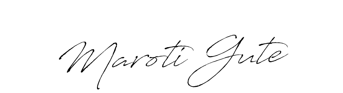 Here are the top 10 professional signature styles for the name Maroti Gute. These are the best autograph styles you can use for your name. Maroti Gute signature style 6 images and pictures png