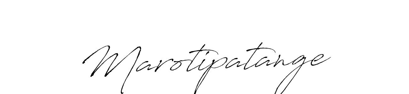 You should practise on your own different ways (Antro_Vectra) to write your name (Marotipatange) in signature. don't let someone else do it for you. Marotipatange signature style 6 images and pictures png