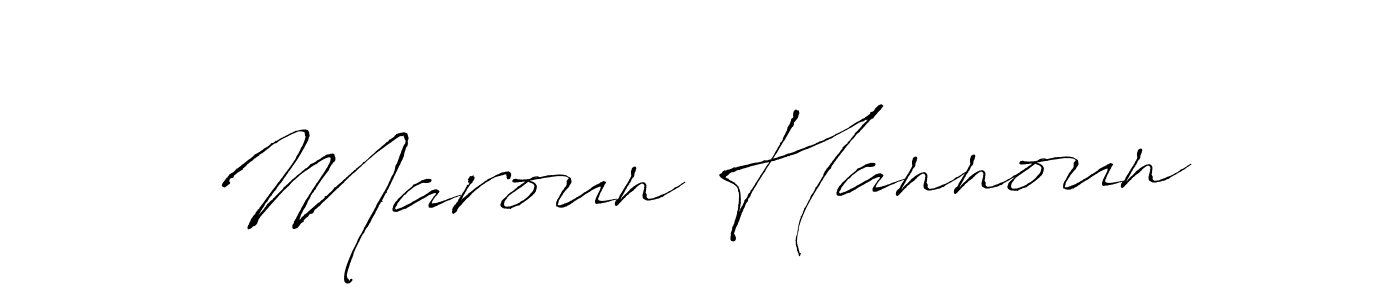Similarly Antro_Vectra is the best handwritten signature design. Signature creator online .You can use it as an online autograph creator for name Maroun Hannoun. Maroun Hannoun signature style 6 images and pictures png
